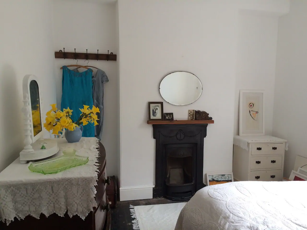 Pretty bedroom with period features